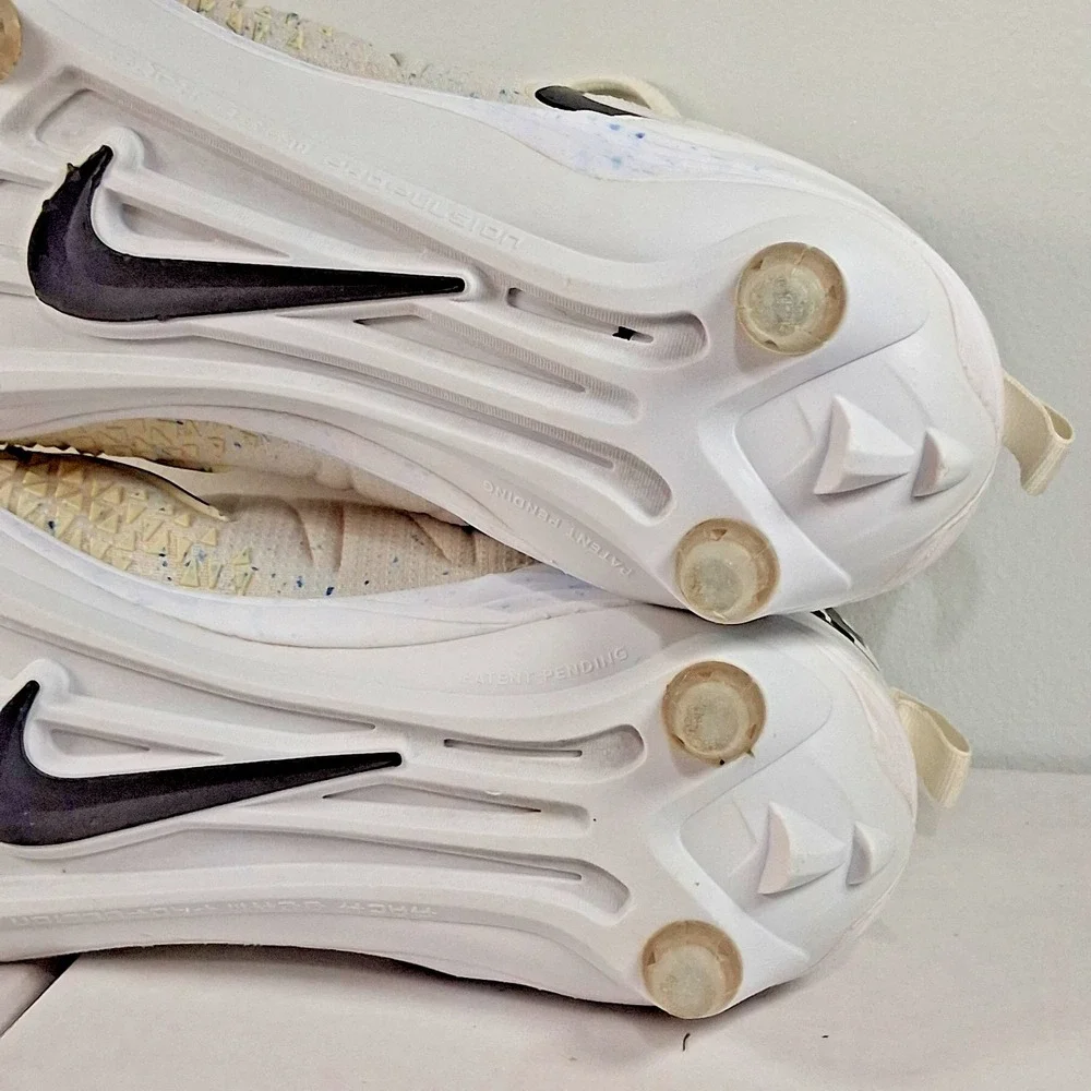 Men's‎ Nike Force Savage Pro TD Football White/black-White Us Size:13.5 preowned